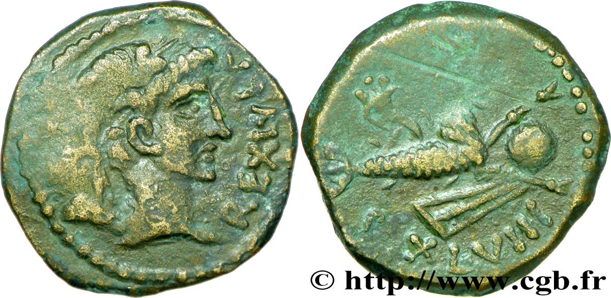 MAURÉTANIE - ROYAUME DE MAURÉTANIE - JUBA II Unité TB+