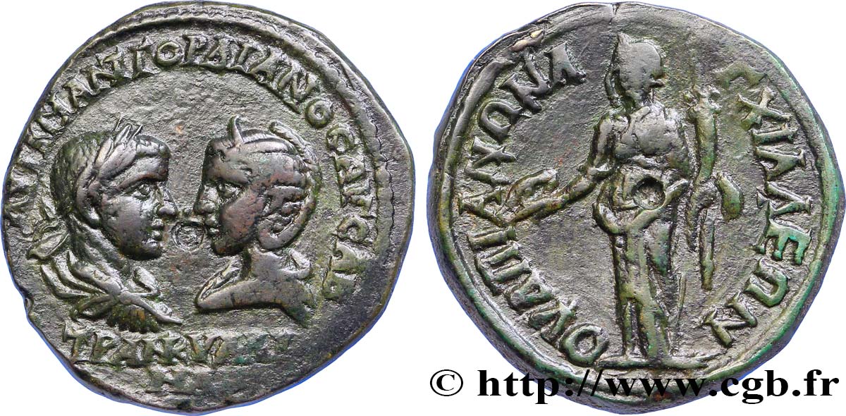 GORDIANUS III und TRANQUILLINA Tetrassaria VZ