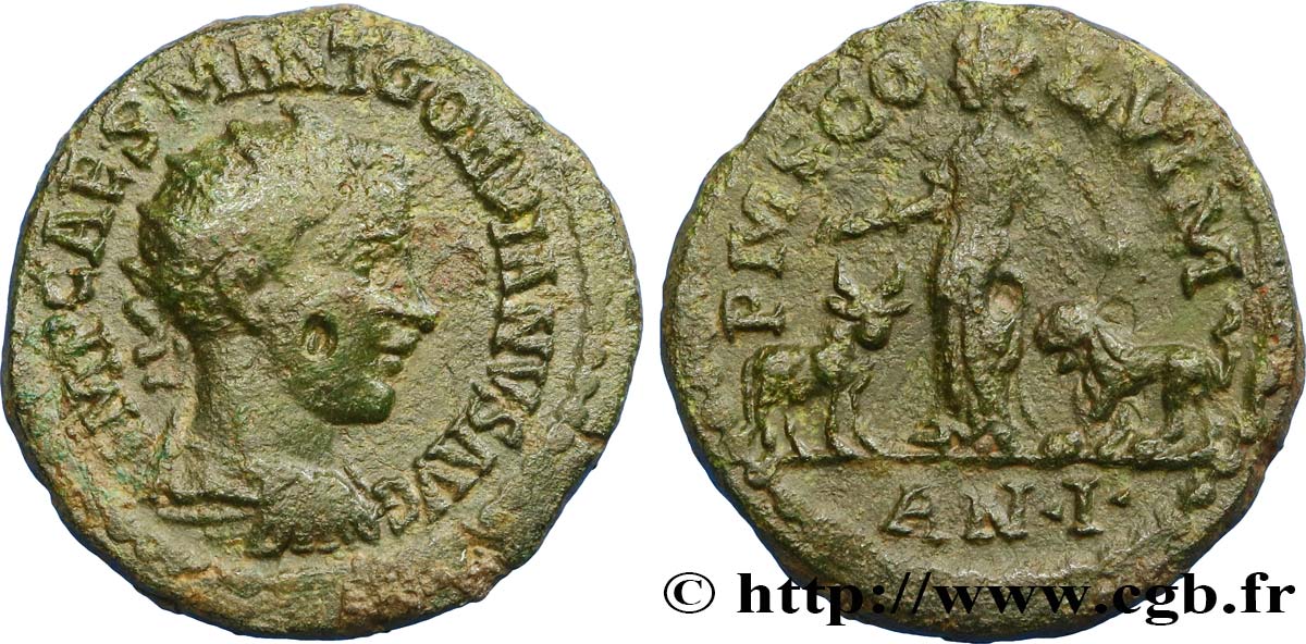 GORDIANO III Dupondius q.SPL/SPL