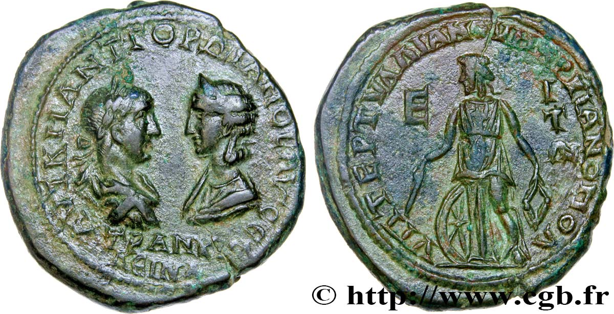 GORDIANO III y TRANQUILINA Pentassaria EBC