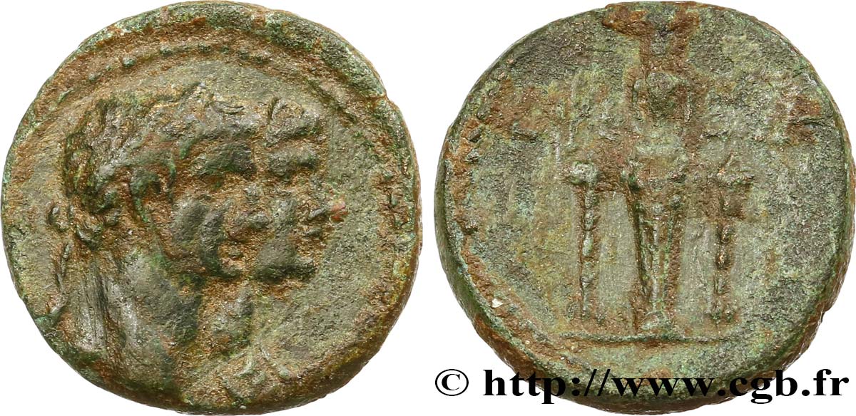 CLAUDIUS AND AGRIPPINA THE YOUNGER Unité XF/VF