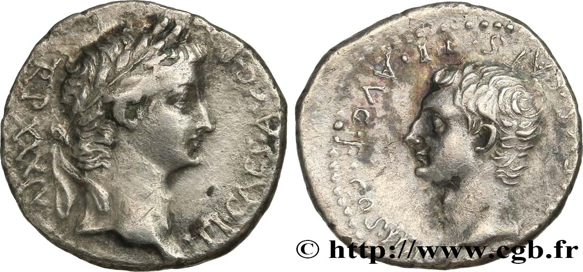 TIBERIUS and DRUSUS Drachme SS