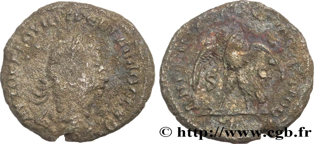 TREBONIANUS GALLUS Tétradrachme syro-phénicien VG/VF