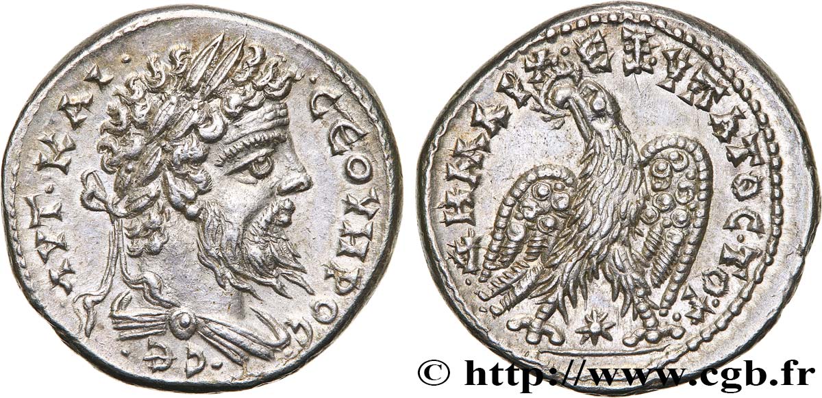 SEPTIMIUS SEVERUS Tétradrachme syro-phénicien MS