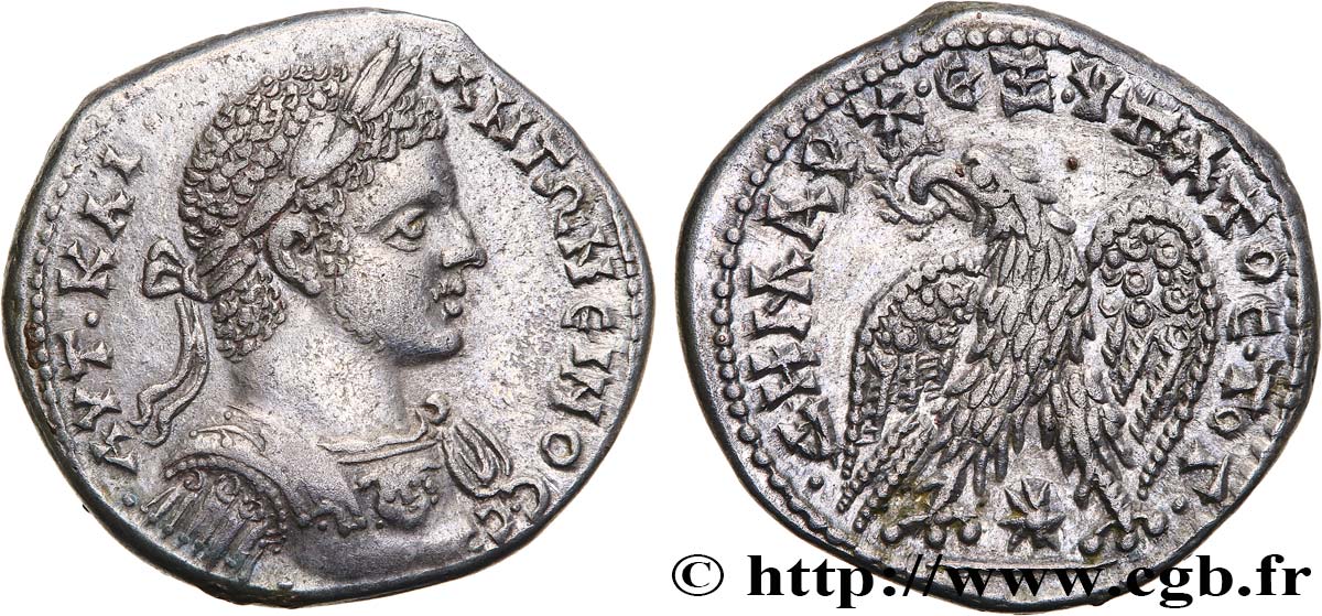 CARACALLA Tétradrachme syro-phénicien SUP