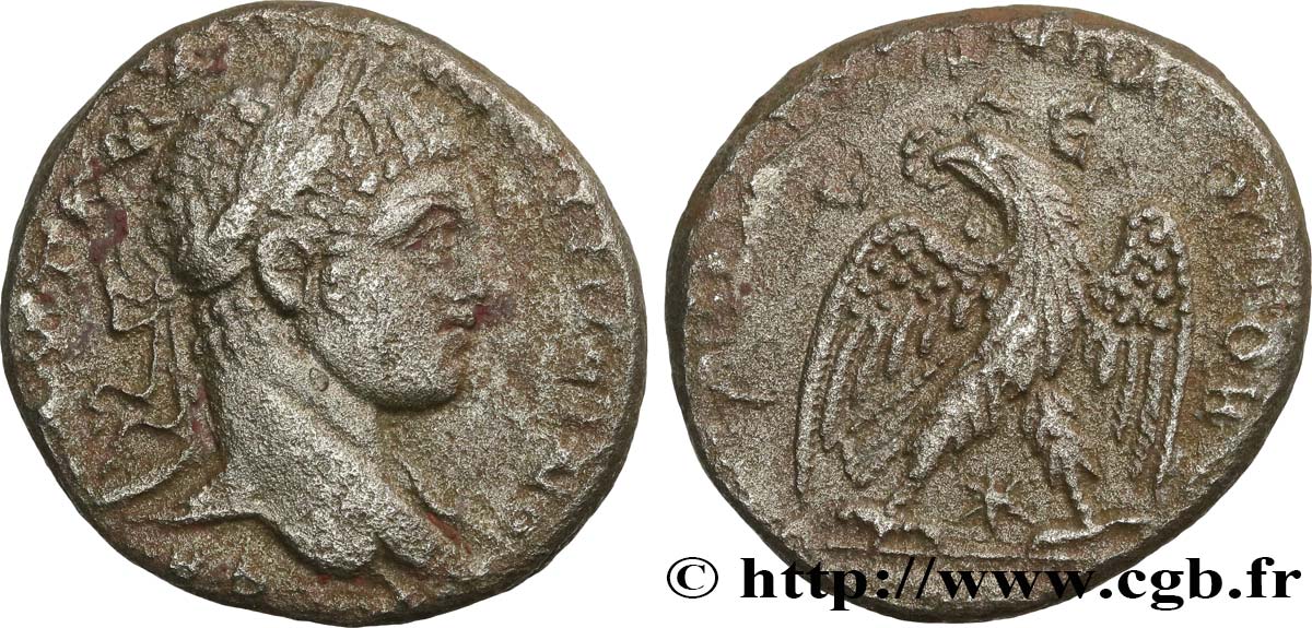 ELAGABALUS Tétradrachme syro-phénicien SS