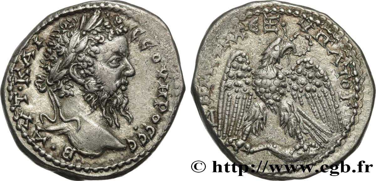 SEPTIMIUS SEVERUS Tétradrachme syro-phénicien AU