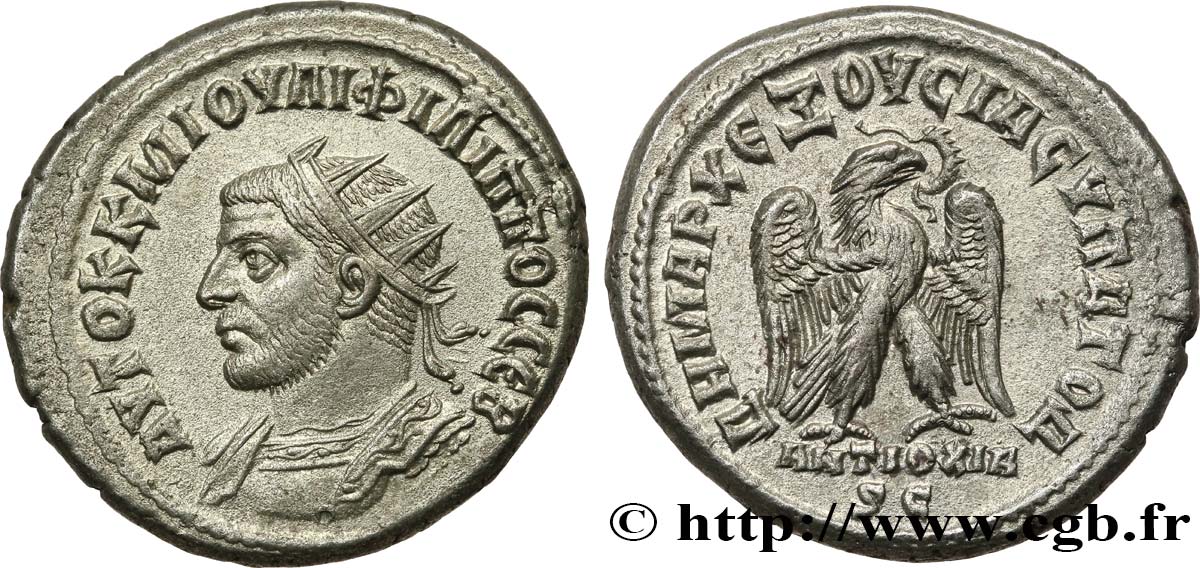 PHILIPPUS I. ARABS Tétradrachme syro-phénicien fST