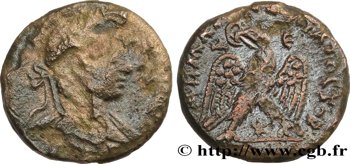 ELAGABALUS Tétradrachme syro-phénicien VG/VF