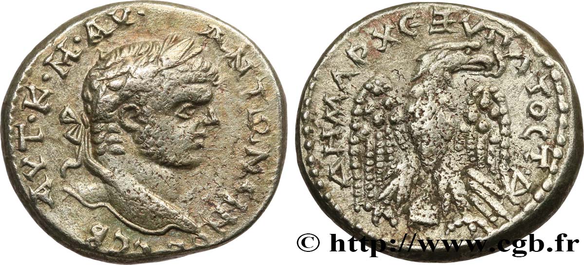 CARACALLA Tétradrachme syro-phénicien q.SPL