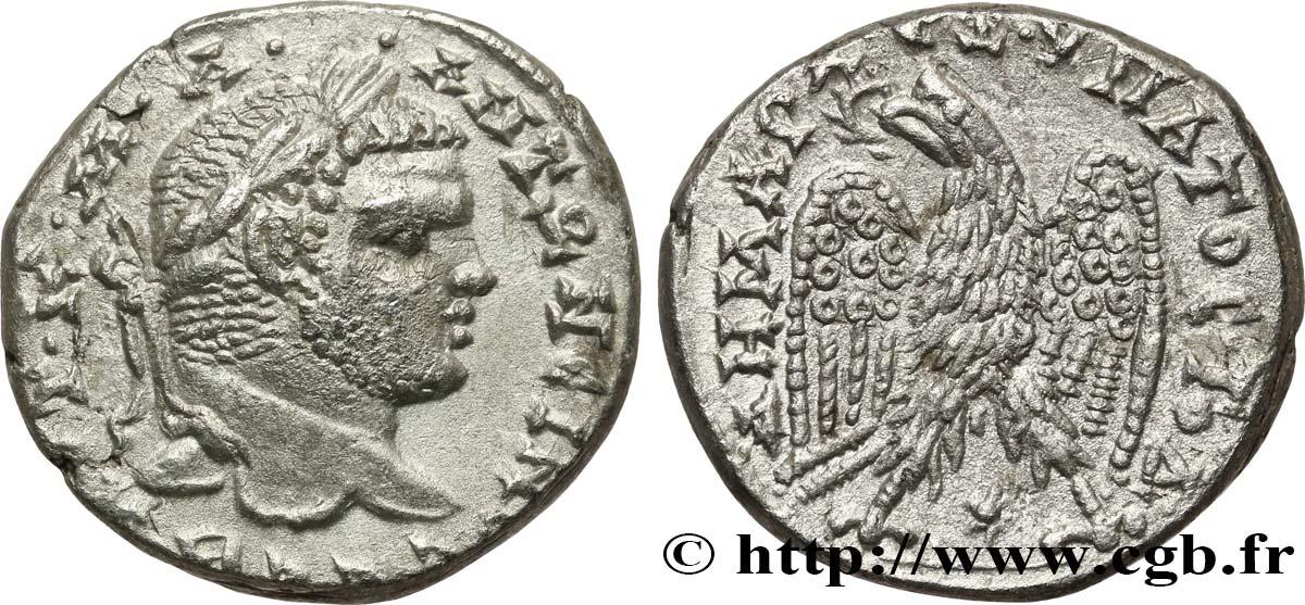 CARACALLA Tétradrachme syro-phénicien SUP