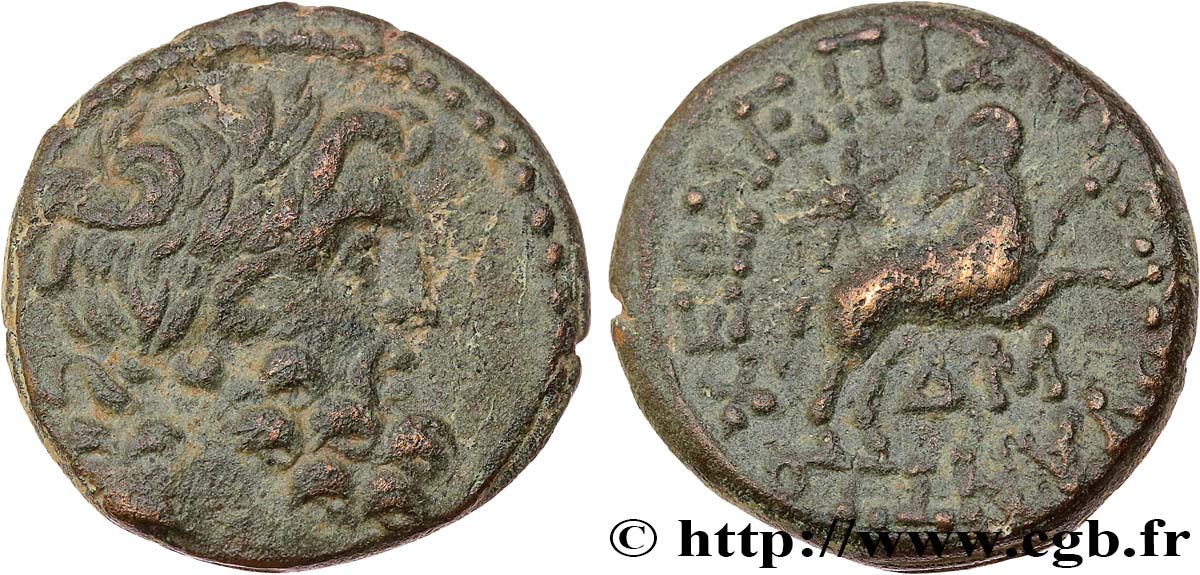 SYRIA, SELEUCIA and PIERIA - ANTIOCHIA - AUGUSTUS Bronze AU