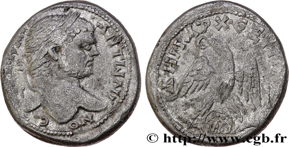 CARACALLA Tétradrachme syro-phénicien XF