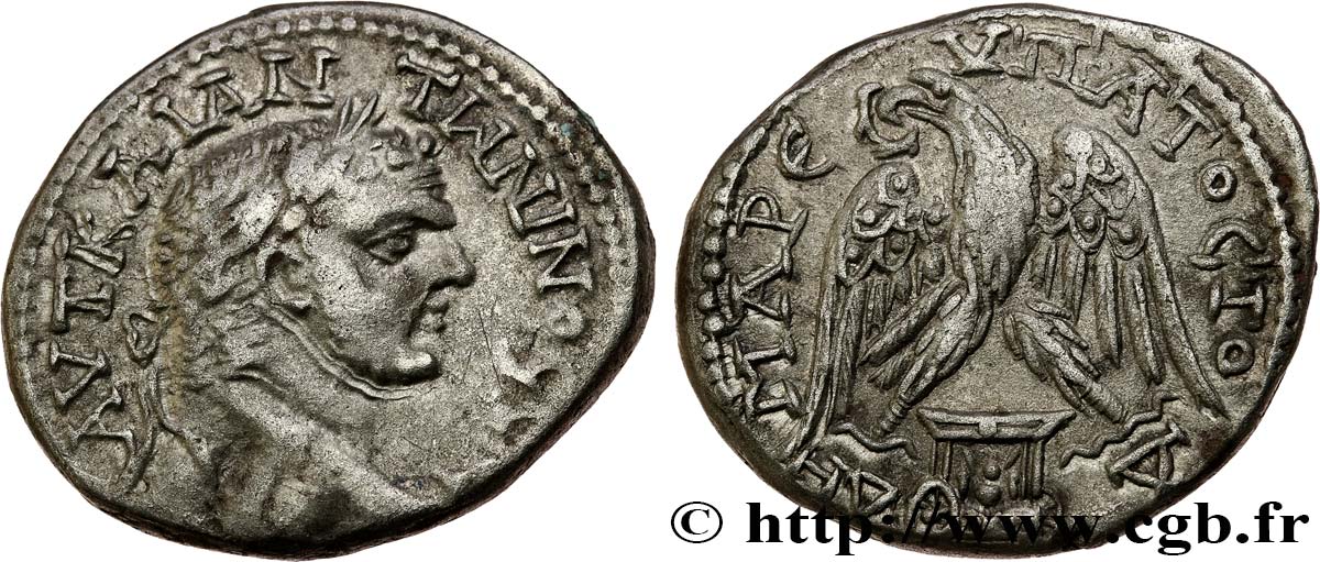 CARACALLA Tétradrachme syro-phénicien q.SPL