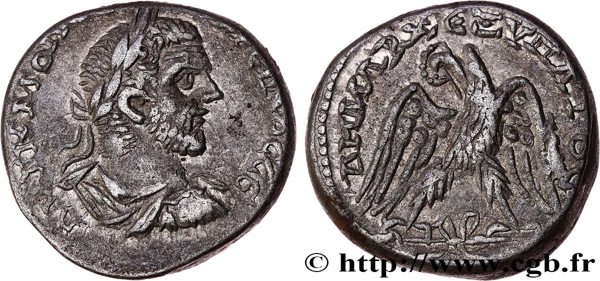 MACRINUS Tétradrachme syro-phénicien SS