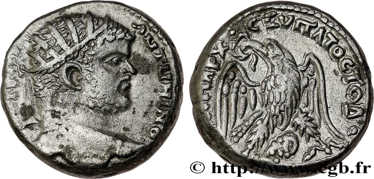 CARACALLA Tétradrachme syro-phénicien q.SPL