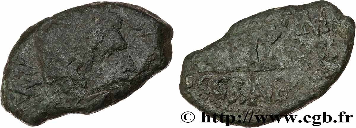 AUGUSTE As (coupé en deux) B+