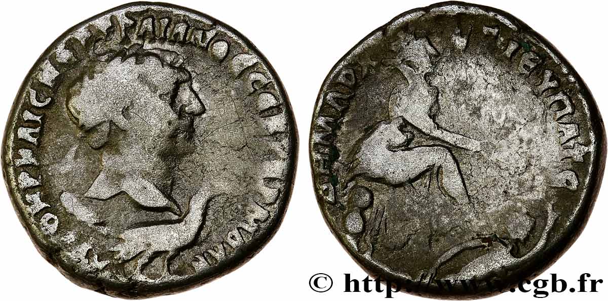 TRAJANUS Tétradrachme syro-phénicien VF