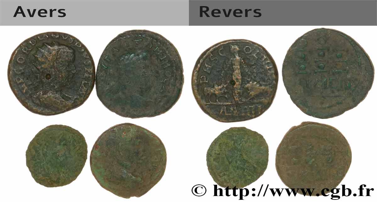 LOTS Lot de 4 pièces lot