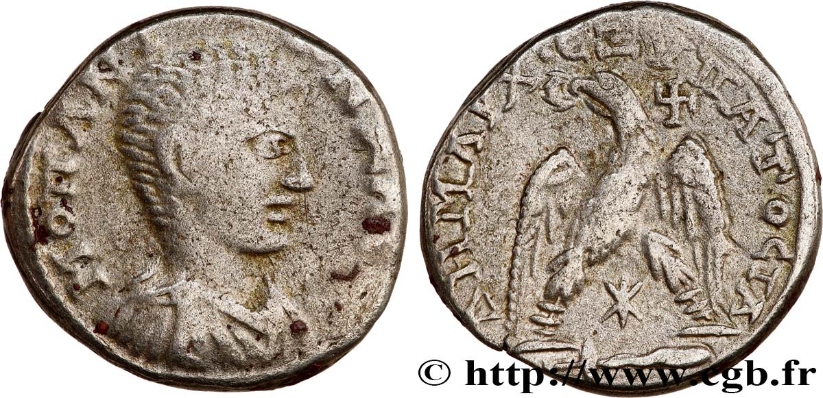 DIADUMENIAN Tétradrachme syro-phénicien VF/XF