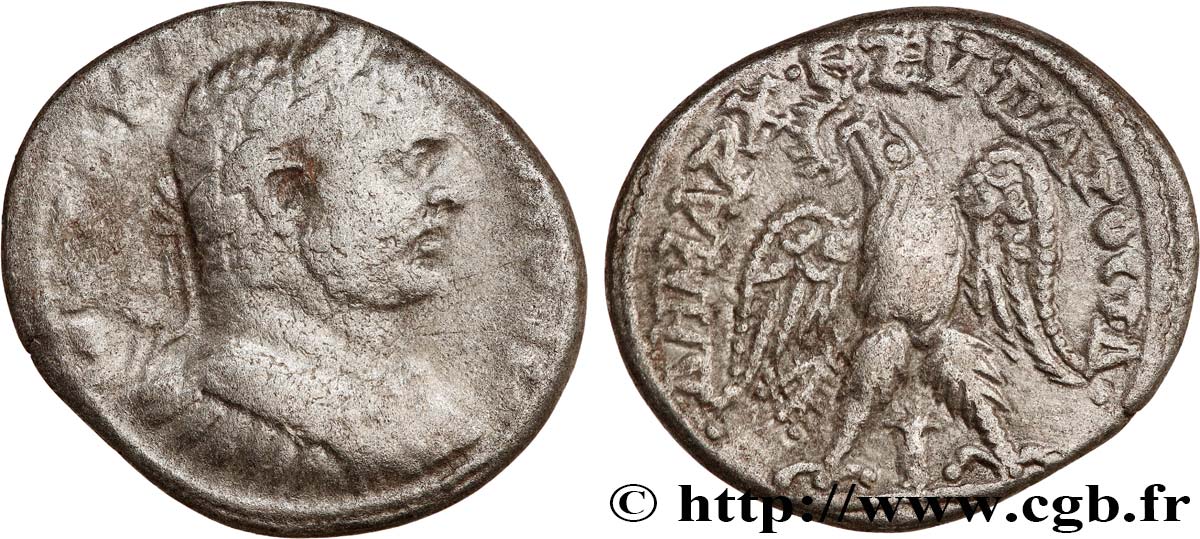 CARACALLA Tétradrachme syro-phénicien BC+/MBC