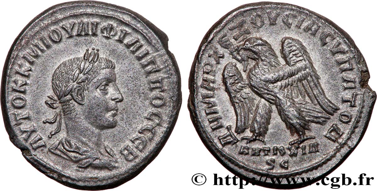 PHILIPPUS II Tétradrachme syro-phénicien VZ