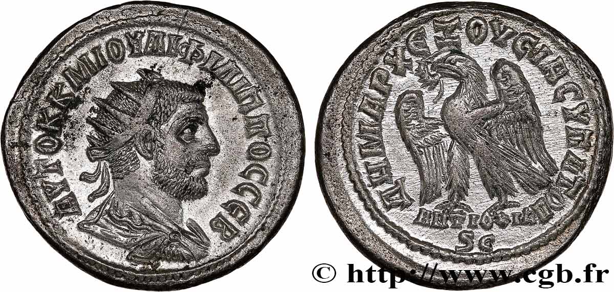 FILIPPO I PADRE Tétradrachme syro-phénicien SPL