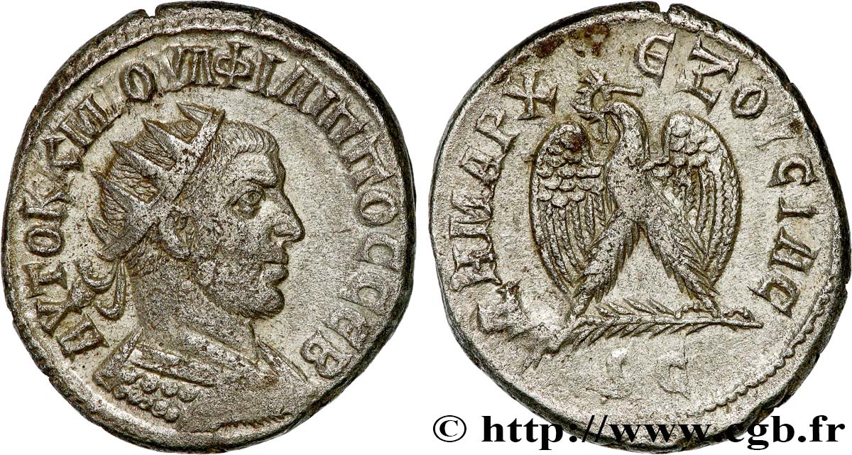 PHILIPPUS I. ARABS Tétradrachme syro-phénicien fVZ