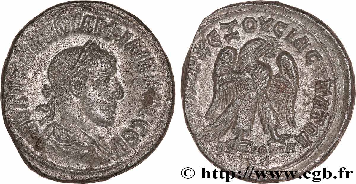 PHILIPPE Ier L&nbsp;ARABE Tétradrachme syro-phénicien SUP