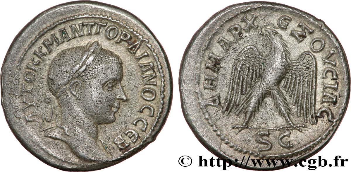 GORDIAN III Tétradrachme syro-phénicien AU