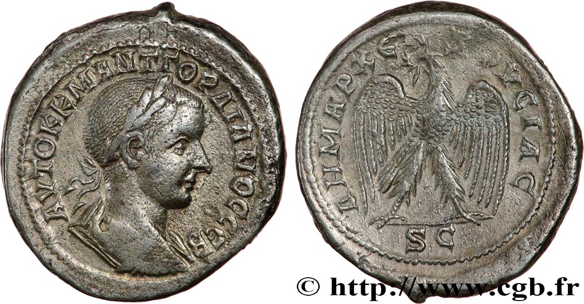GORDIANO III Tétradrachme syro-phénicien MBC+