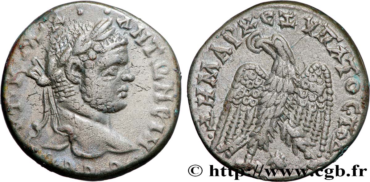 CARACALLA Tétradrachme syro-phénicien q.SPL