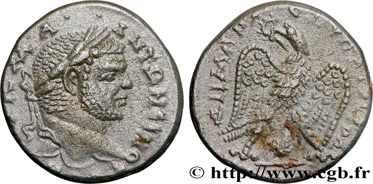 CARACALLA Tétradrachme syro-phénicien q.SPL