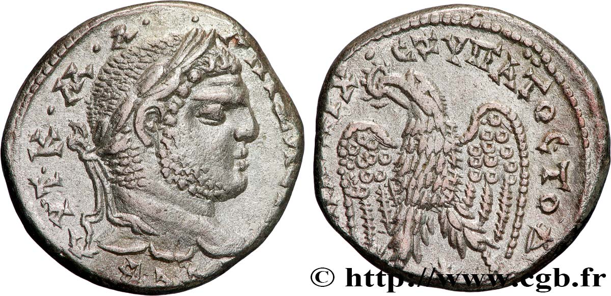 CARACALLA Tétradrachme syro-phénicien q.SPL