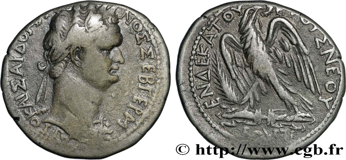 DOMITIANUS Tétradrachme syro-phénicien XF/AU