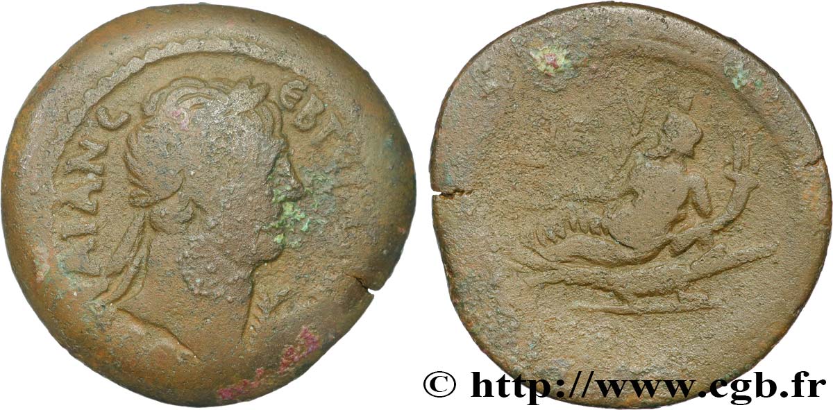 TRAJANUS Drachme VF