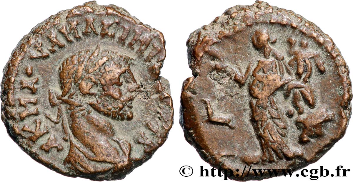 MAXIMIEN HERCULE Tétradrachme TTB+/TTB