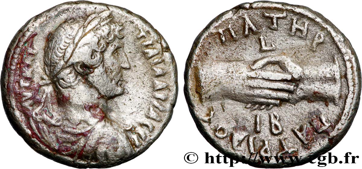 HADRIAN Tétradrachme XF