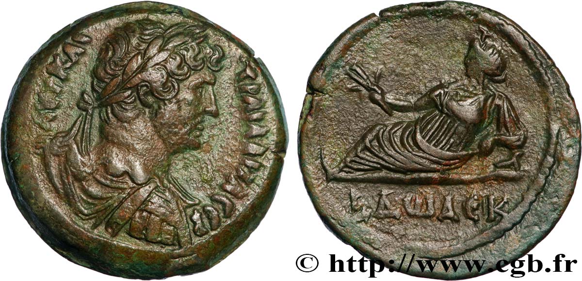 HADRIANUS Hemidrachme fVZ/SS