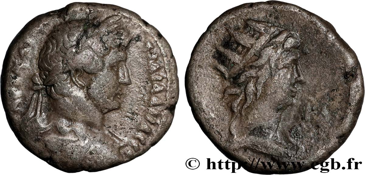 HADRIANUS Tétradrachme SS