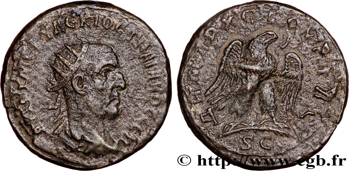 TRAIANUS DECIUS Tétradrachme syro-phénicien fVZ