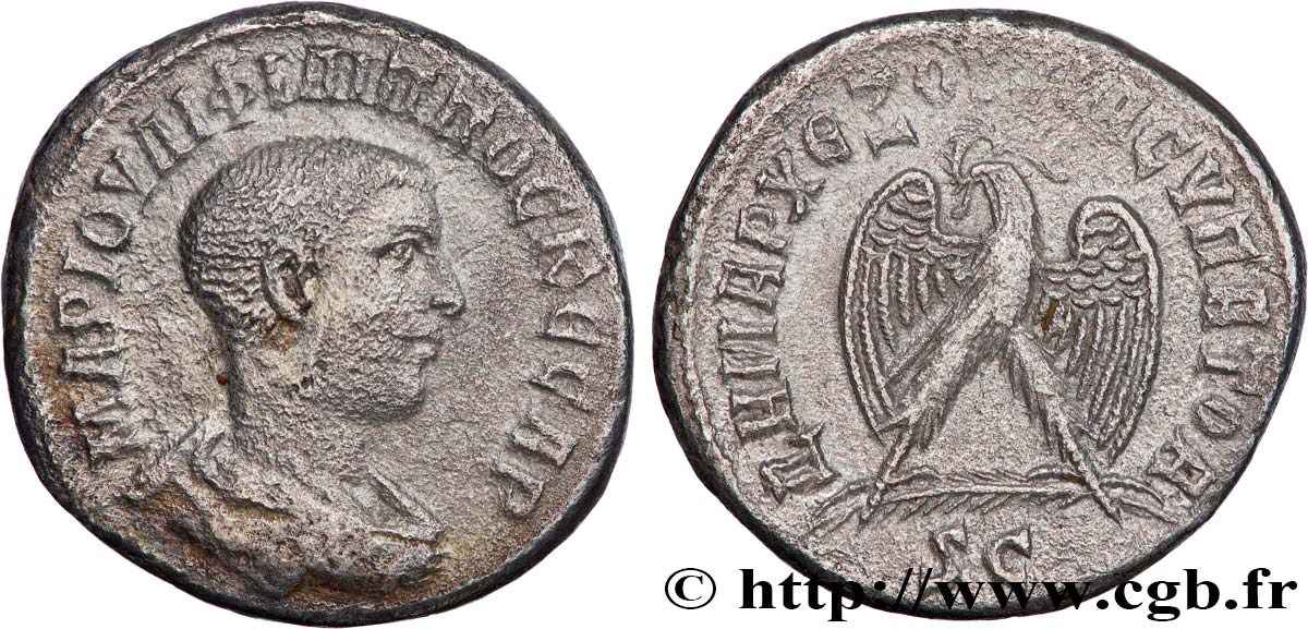 PHILIPPUS II Tétradrachme syro-phénicien AU