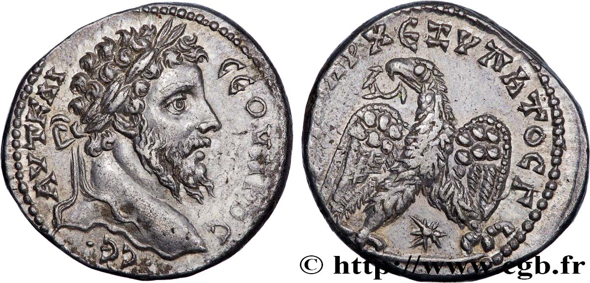 SEPTIMIUS SEVERUS Tétradrachme syro-phénicien MS/AU