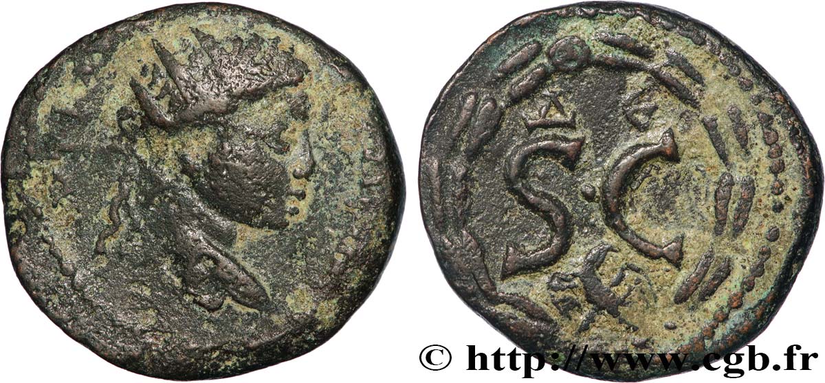 ELAGABALUS Dupondius fSS/SS