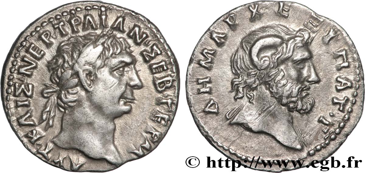 TRAJANUS Drachme AU