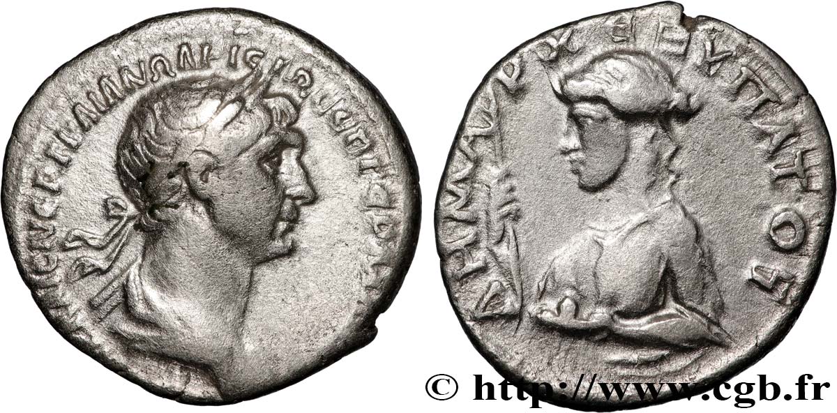 TRAJANUS Drachme AU