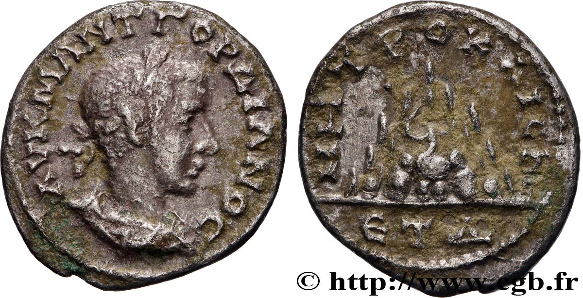 GORDIEN III Drachme TTB