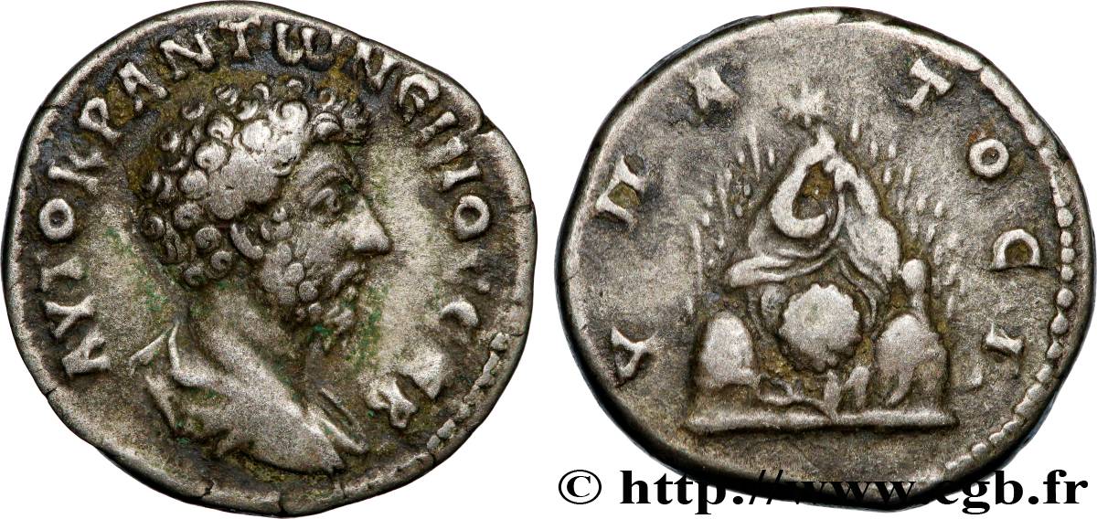 MARCUS AURELIUS Didrachme fVZ/SS