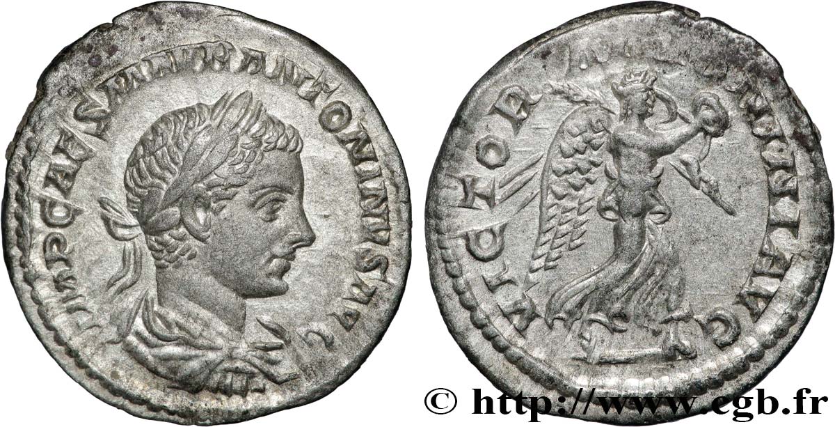 ELAGABALUS Denier VZ