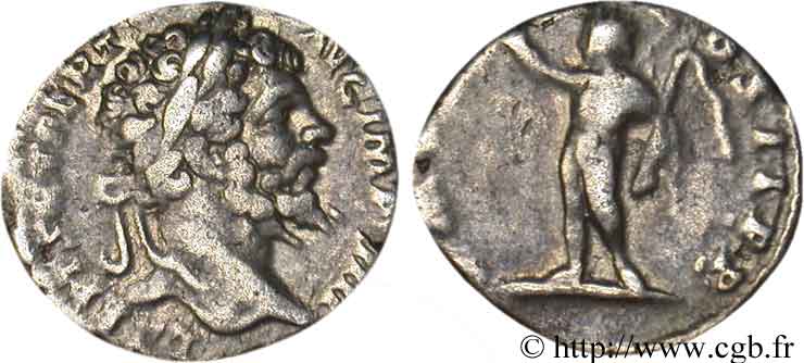 SEPTIMIUS SEVERUS Denier VF